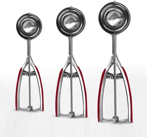 Millvado Stainless Steel Ice Cream and Cookie Millvado 3 Pack