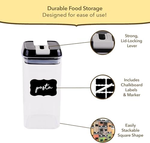 Simply Gourmet Airtight Food Storage Containers with Lids – 14 Piece