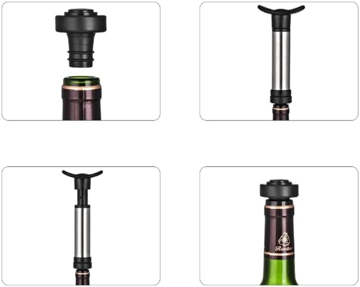 Pack Of 10 Wine Corks Wine Bottle Stopper Black Vacuum Stopper