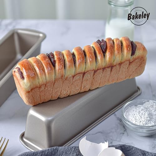 10 Inch Rectangle Loaf Pan 2 Pack Nonstick Bakeware for Oven Baking