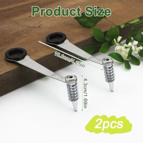 2 Pack Stainless Steel Spiral Cutter