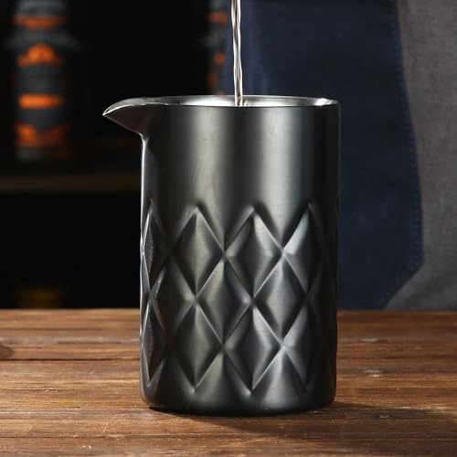 Cocktail Mixing Glass, Stirring Glass, Mixing Tin,Bar Mixing Pitcher