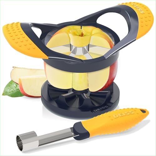Deiss PRO Apple Slicer & Apple Corer Tool and Deiss PRO Kitchen Shears