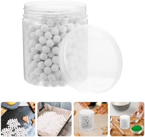 Ceramic Pie Weights for Blind Baking - Reusable Beans with Jar