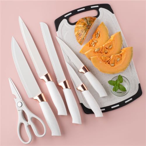 19 Pieces Kitchen Utensil and Knife Set with Block, with 11 Piece
