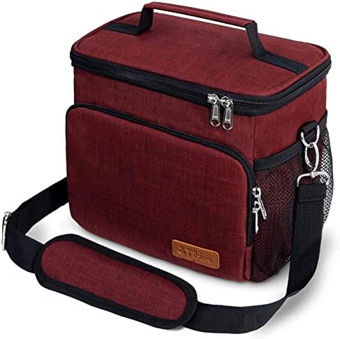 Tiblue Insulated Reusable Lunch Bag for Adults/Kids, Leakproof