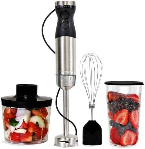 Kenmore Immersion Blender - Handheld Stick Mixer, Electric Hand