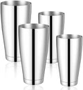 4 Pcs Cocktail Shaker Boston Shaker Set Bulk Commercial Cocktail