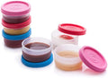 SIGNORA WARE Condiment Containers with Lids- 6 pk. 1.3 oz.Salad
