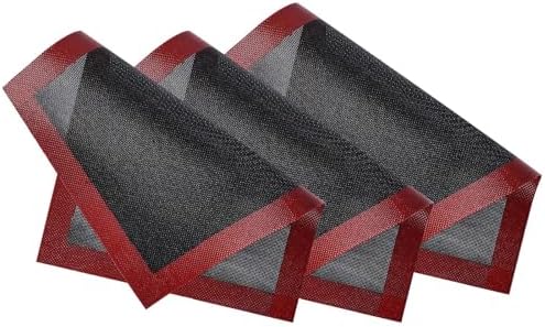 KitchenRaku 3-Pack Perforated Silicone Baking Mat, 2PCS 15.7"x11.8" +