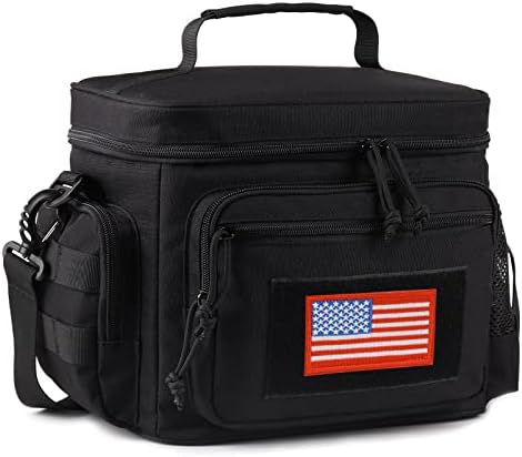 Lunch Box for Men, 12L Leakproof Tactical Lunch Bag Large Cooler for