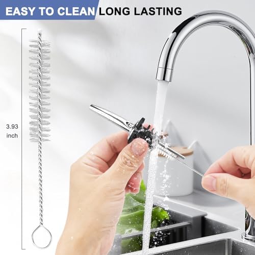 SINLUCESCE 60-Pack Stainless Steel Pour Spouts for Liquor Bottles Oil