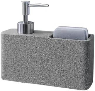 Havara Dish and Hand Soap Dispenser, Granite Resin