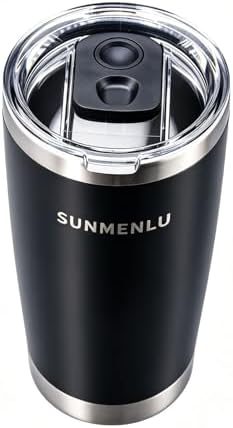 Coffee Mug Cup 20 oz Insulated Travel Tumbler with Lid And Straw
