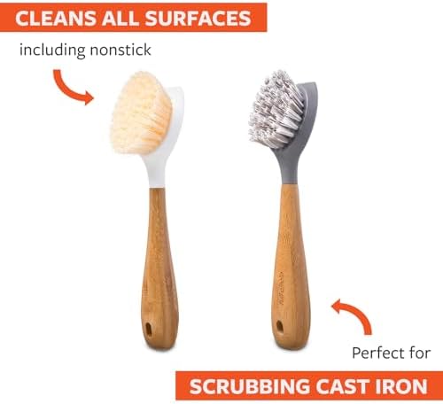 Full Circle Double Dish Brush Set