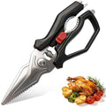 ANSHEE Heavy Duty Kitchen Scissors, Poultry Shears for Meat & Bone
