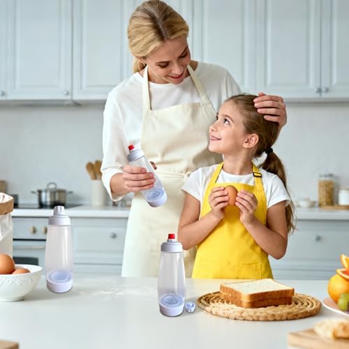 Pancake Batter Dispensers, 2 Packs, 1000ml