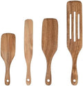 4-Piece Wooden Spurtle Utensil Set