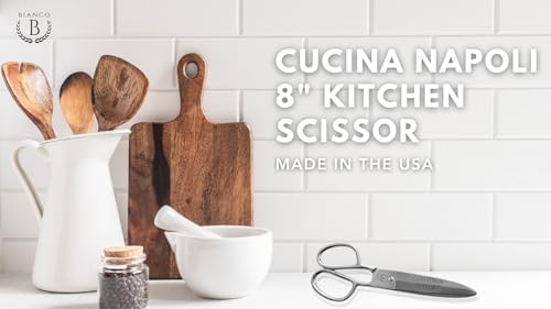 Kitchen Shears | 8" Multi-Purpose Kitchen Scissor | Stainless Steel