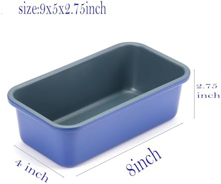 Monfish loaf pan baking bread 1lb loaf bread pans for home baking cake
