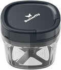 Butterfly 2.5 Cups Premium Plastic Manual Food Chopper, Hand Pull