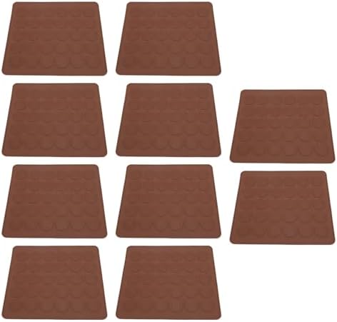 Silicone Macaron Mat, 10 Sheets Large Capacity Silicone Baking Mat