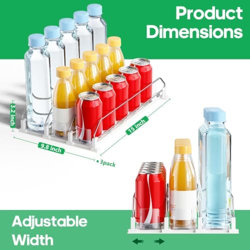 Drink Organizer for Fridge, Automatic Dispenser