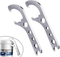 5 Gallon Bucket Opener, 2PCS Metal Lid Opener Tool for Paint Buckets
