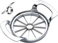 Extra Large Ultra Sharp Stainless Steel Apple Slicer 12 Slices - Easy