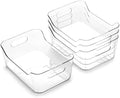 BINO | Plastic Organizer Bins, X-Small - 4 Pack | THE SOHO COLLECTION