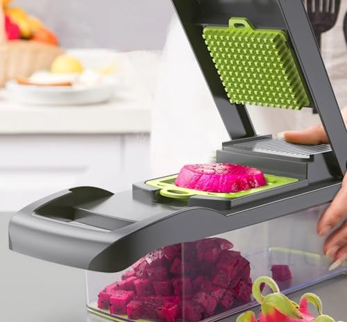 Multifunctional Vegetable Chopper with Container