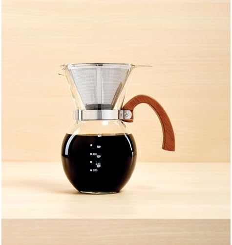 Fino Pour-Over Coffee Maker, Borosilicate Glass, 4 Servings