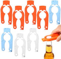 8 Pcs Water Bottle Opener Plastic Bottle Cap Opener Multi-Purpose