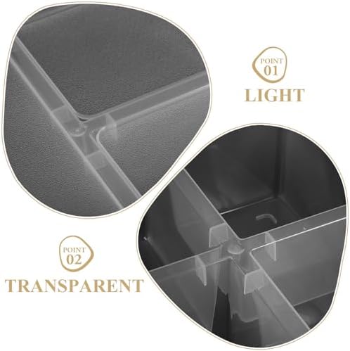 Kichvoe Food Storage Container with Lid, Stackable Refrigerator