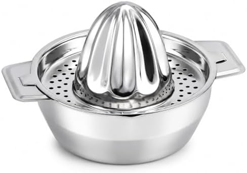 Stainless Steel Lemon Squeezer, Manual Citrus Juicer