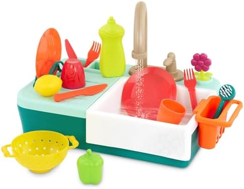 B. toys Play Sink with Running Water Faucet