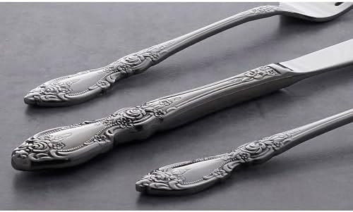 Oneida Wordsworth Dinner Forks Silverware Set for 4, Flatware