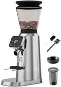 Tuni G2 Conical Burr Coffee Grinder, 70 Settings, Stainless Steel