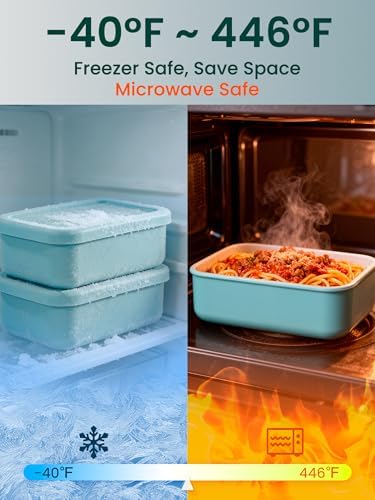 8 Pcs 2 Cup Silicone Freezer Trays With Lid, 16 oz, Slate Gray