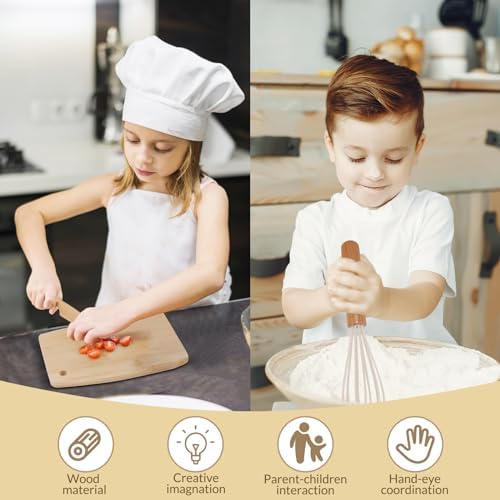 Wooden Kids Baking Set, 8-Piece