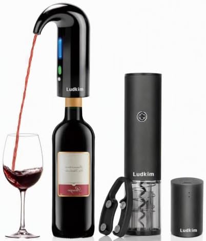 Electric Wine Opener Rechargeable, Automatic Wine Bottle Opener Gift