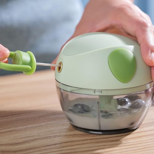 BEIJIALY Manual Garlic Chopper, Vegetable Chopper Manual Food