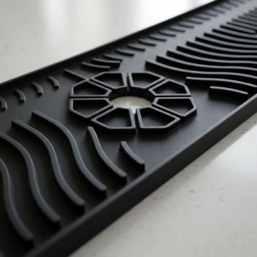 33-inch kitchen sink splash guard; a long silicone tap mat suitable