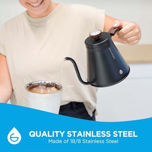 GROSCHE Marrakesh Gooseneck Pour Over Kettle, 34 fl. oz