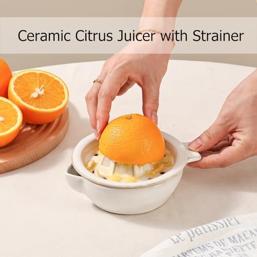 Ceramic Citrus Lemon Juicer Manual Squeezer