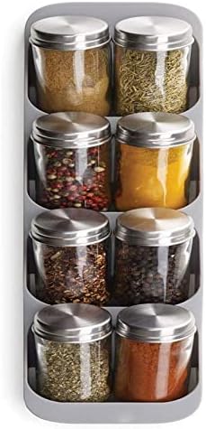 boxfan Spice Drawer Organizer Insert for Kitchen,4 Tiers Spice Rack