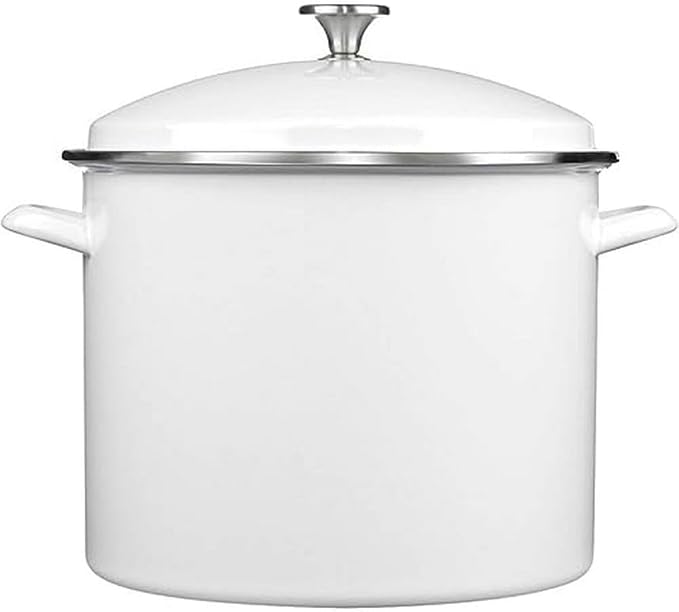 Cuisinart Enamel Stockpot with Cover by Cuisinart