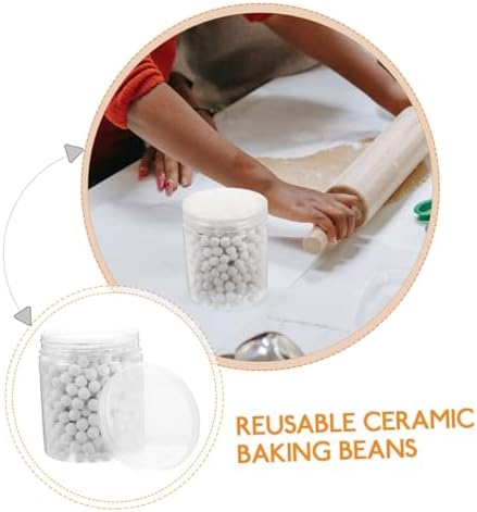 GANAZONO Ceramic Baking Beans Reusable Pastry Crust Baking Beans