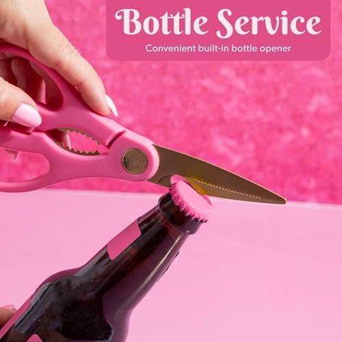 Paris Hilton All Purpose Kitchen Shears, Premium Stainless Steel
