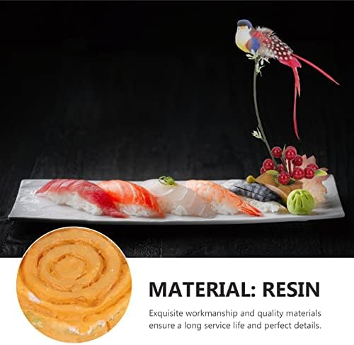 Aquarium Plants Artificial Flower Sushi Plate Decorations Berry Bird
